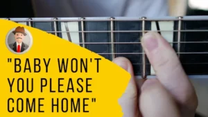 "Baby won't you please come home"