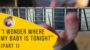 "I wonder where my baby is tonight" (part 1)